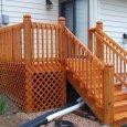 Treated Balusters with 2"x6" Top Rail